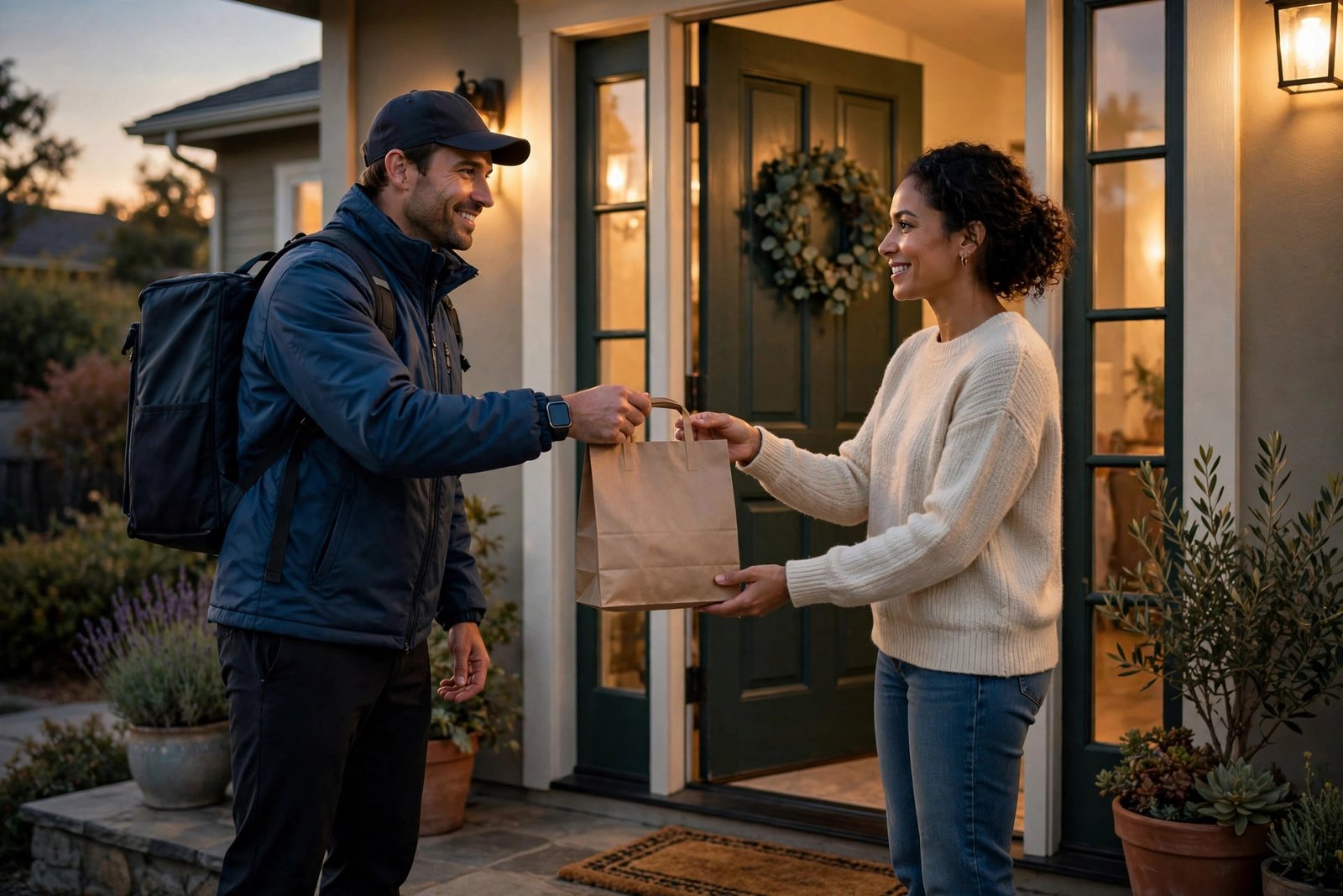 Cookout delivery via third-party apps